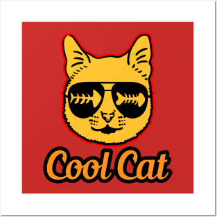Cool cat eye fish Posters and Art